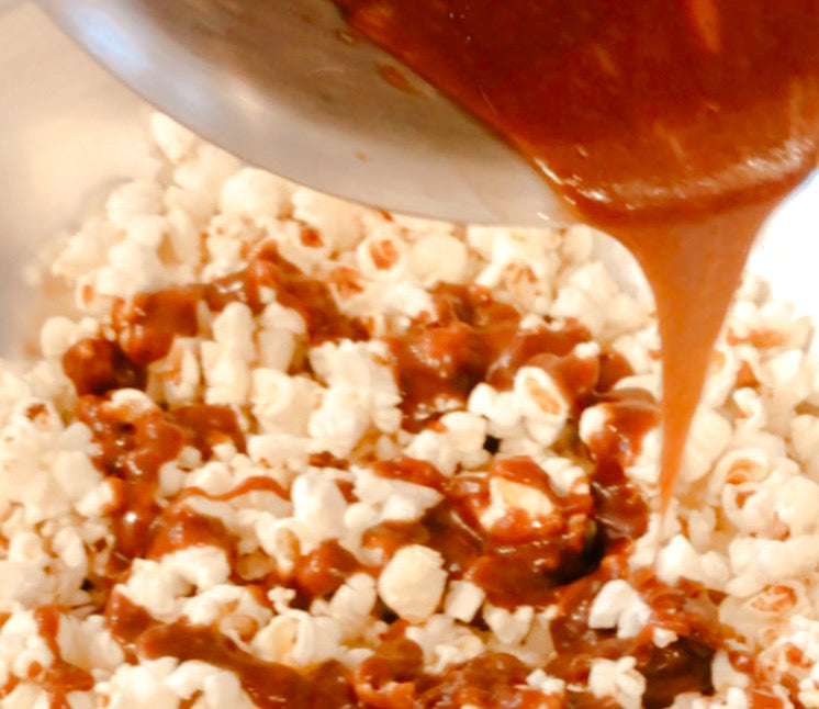 Ricetta popcorn al caramello