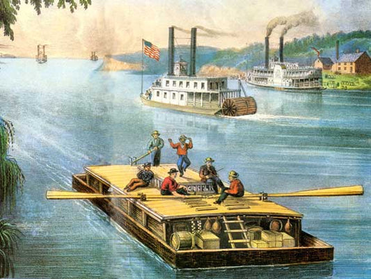 Day 42 of Jacob's Journey: Rolling on a River