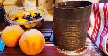 Blueberry-Peach Cobbler Recipe