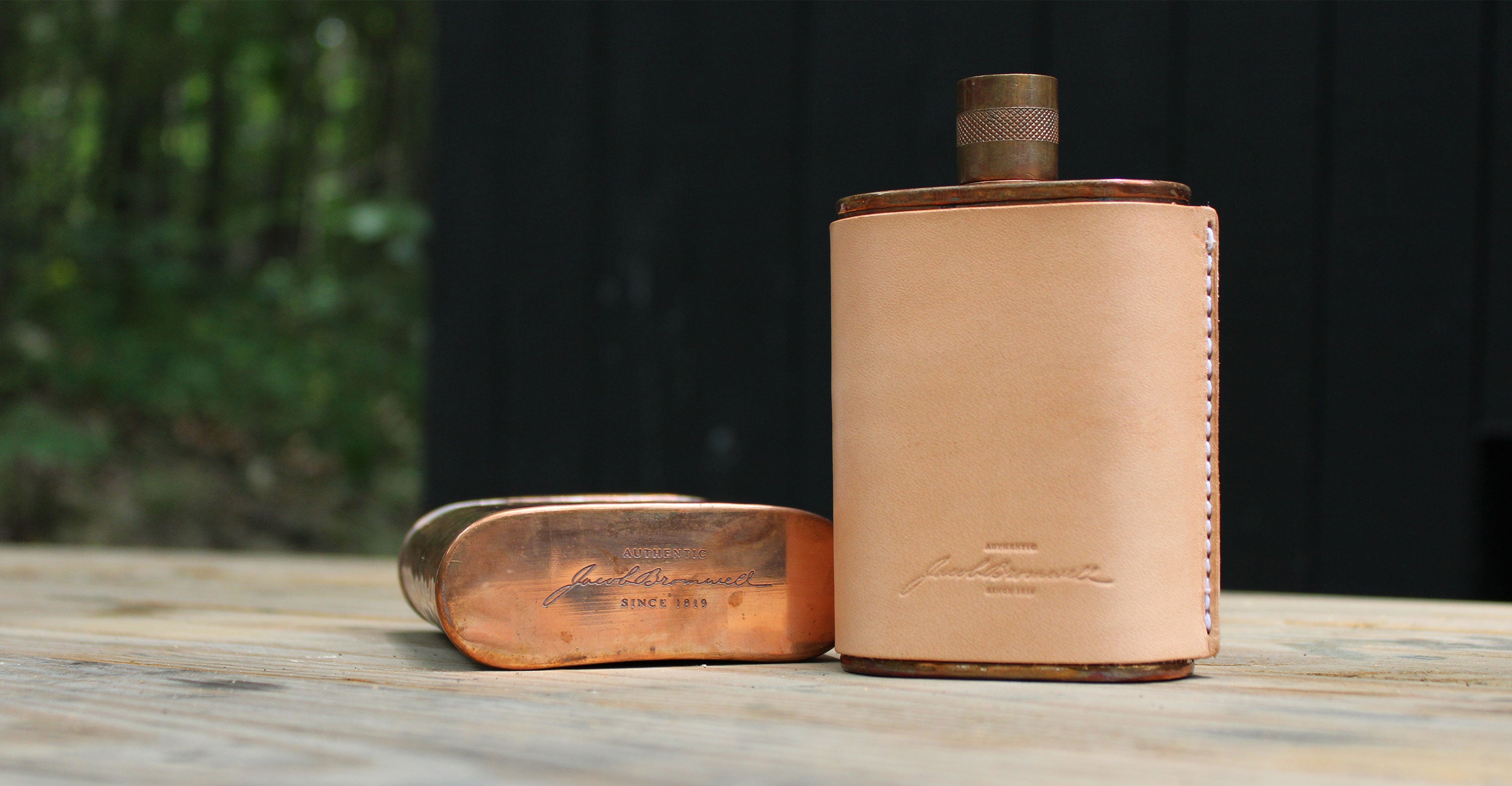 Leather Flask Sleeves | Jacob Bromwell®