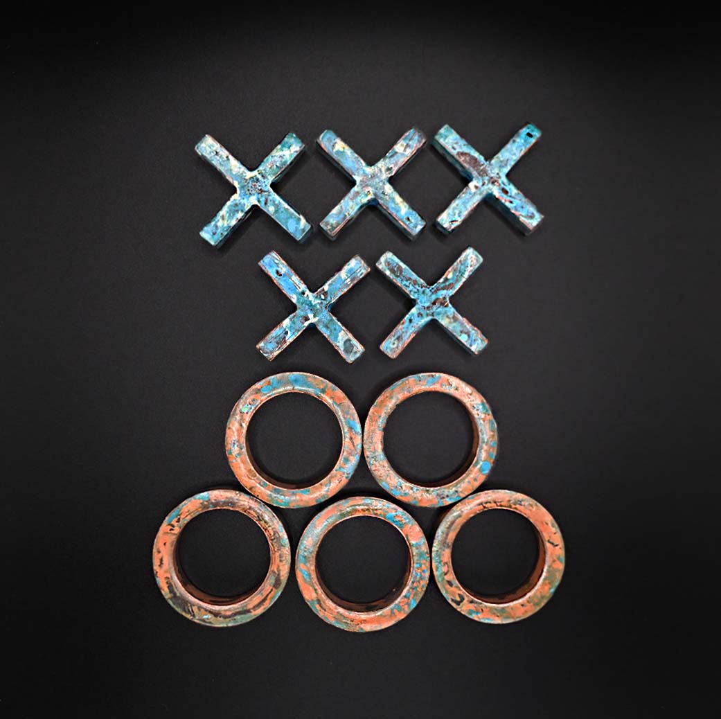 Patina Tic-Tac-Toe