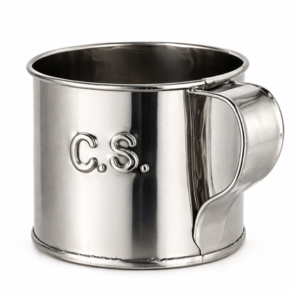 Tazza di latta classica (timbro CS) 
