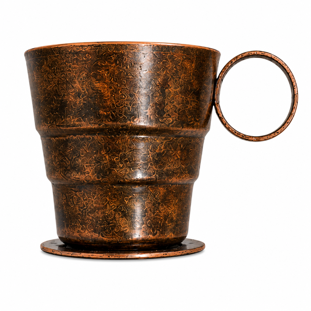 Classica tazza di latta 