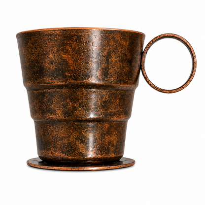 Classica tazza di latta 