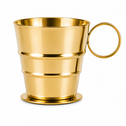 Classica tazza di latta 