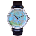 Reloj de lujo a medida Once in a Blue Moon™ de 41 mm | Esfera de cobre pátina.