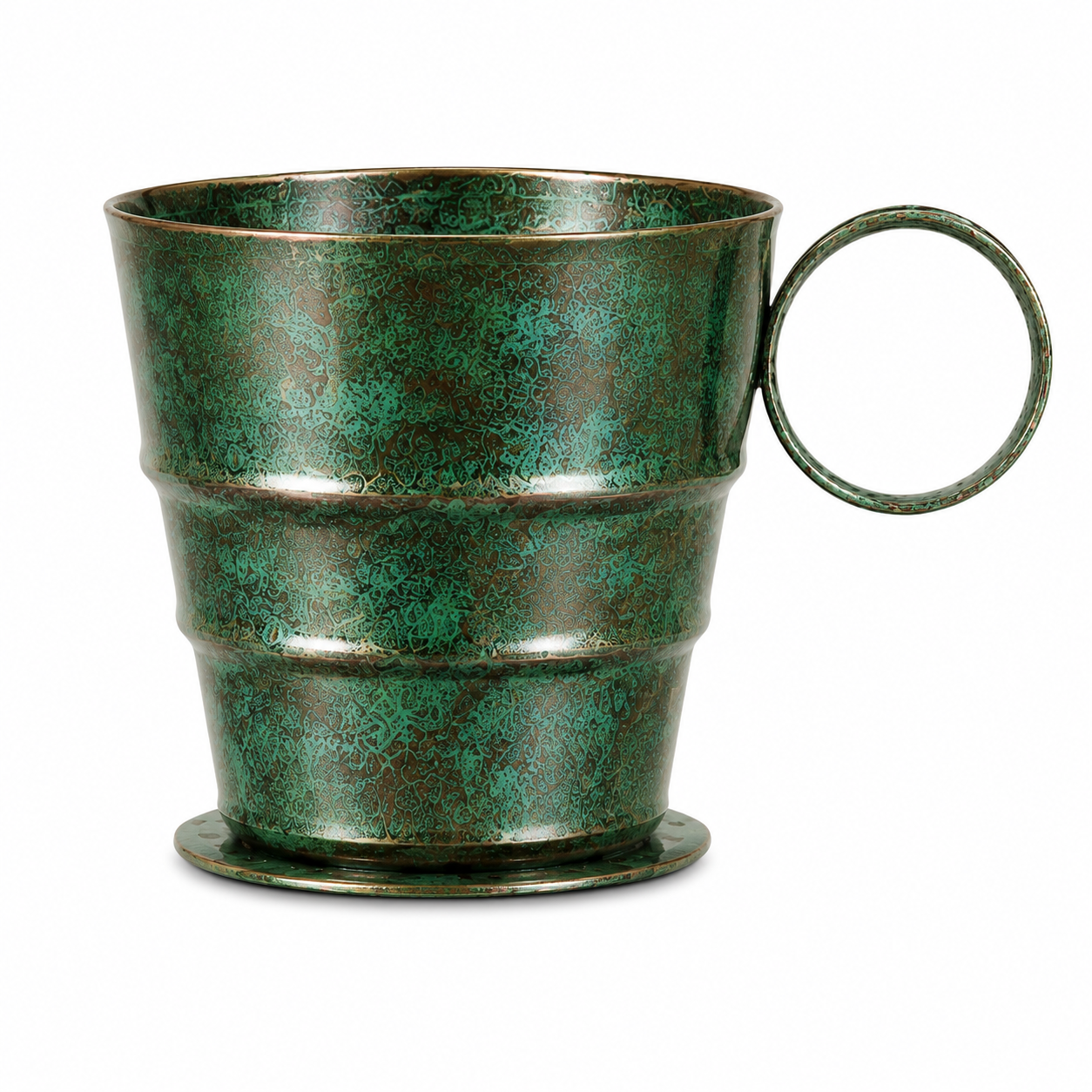 Classica tazza di latta 