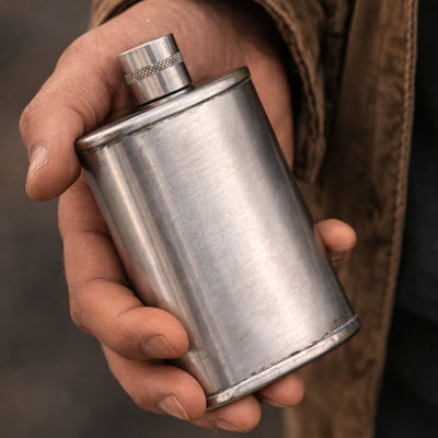 Frascos de acero inoxidable mate | Jacob Bromwell®