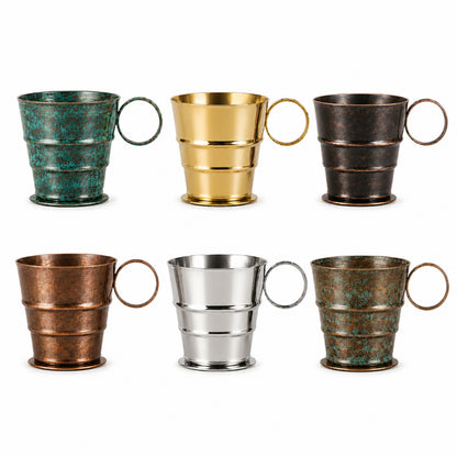 Classica tazza di latta 
