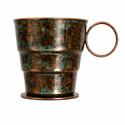 Classica tazza di latta 