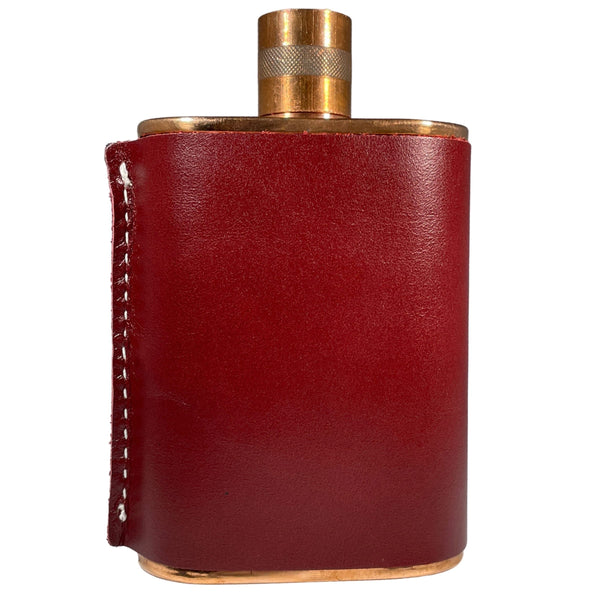Leather Sleeve: Cardinal Red