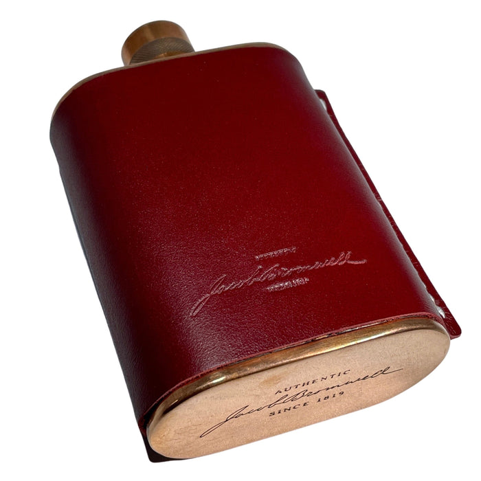 Leather Sleeve: Cardinal Red