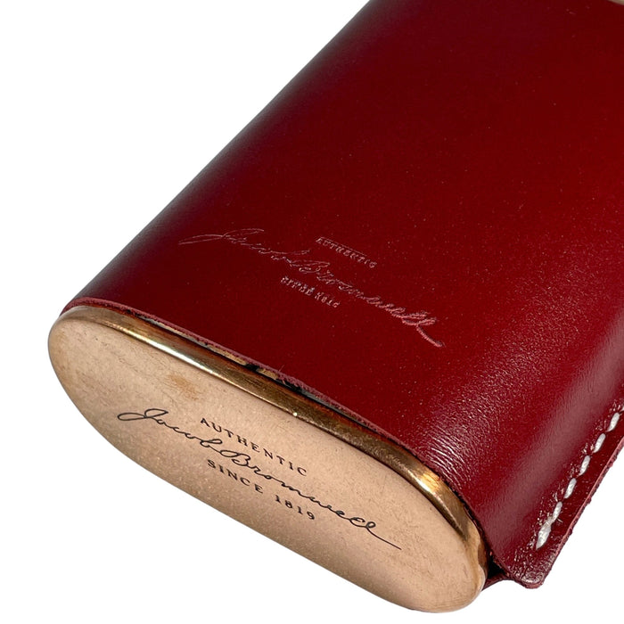 Leather Sleeve: Cardinal Red