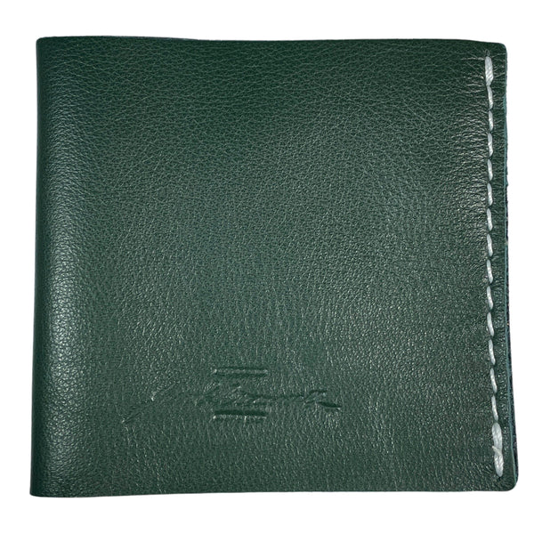Leather Sleeve: Jade Green